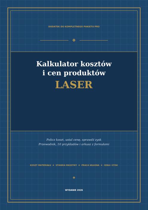 Okładka: Kalkulator kosztów i cen