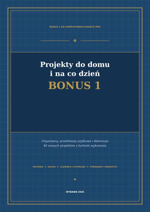 Okładka: Projekty do domu i na co dzień
